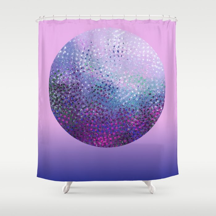 Galatic Sphere Shower Curtain