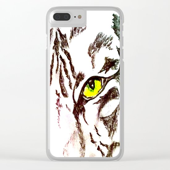 Tiger Clear iPhone Case