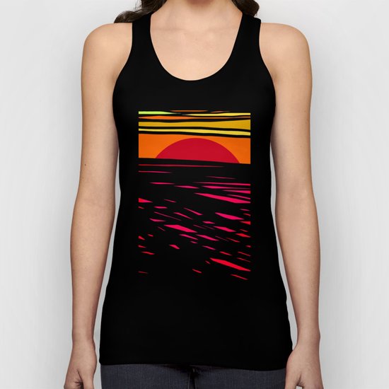 MELTING GLACIER Unisex Tank Top