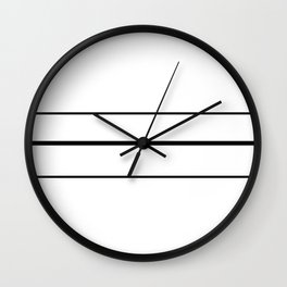 Volleyball Court Wall Clock