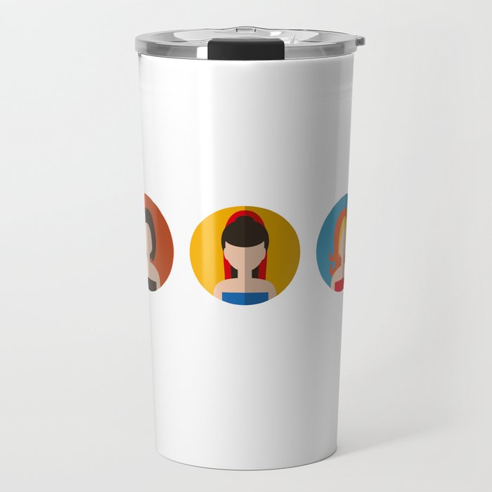SPICE GIRLS ICONS Travel Mug by Chilli Cactus Society6