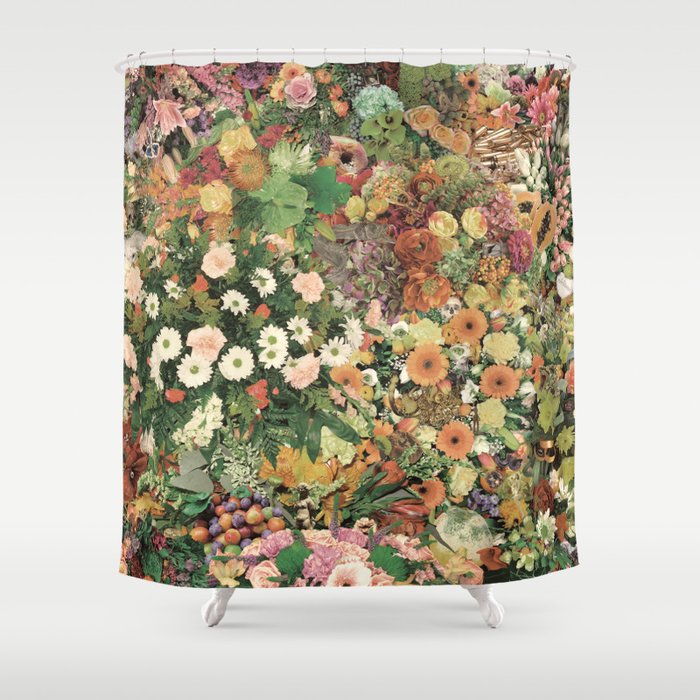 Flowers and Funk Shower Curtain