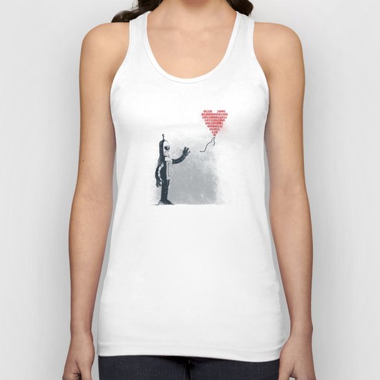 Binary Art Unisex Tank Top