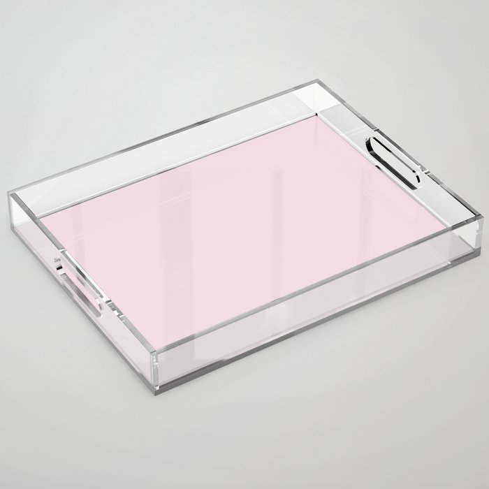 Pink Sand Castle Acrylic Tray