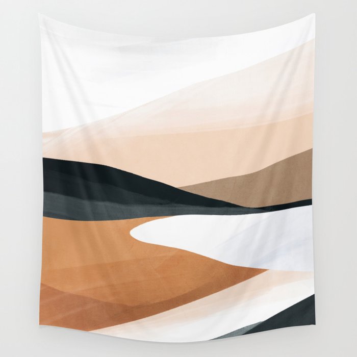 Abstract Art Landscape 15 Wall Tapestry