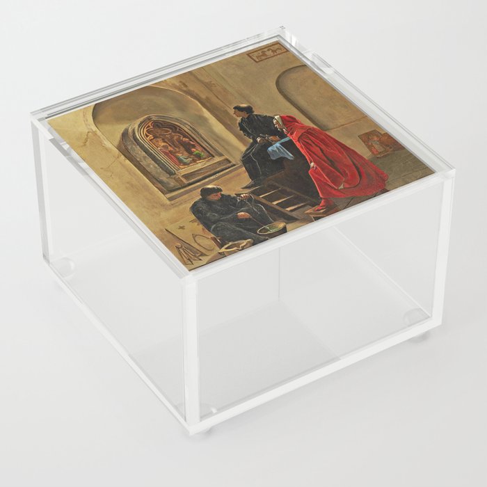  The Artist Paints the Church - Edwin Howland Blashfield Acrylic Box