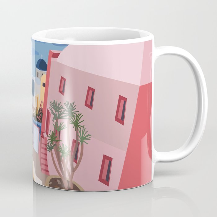 Magic Santorini Coffee Mug
