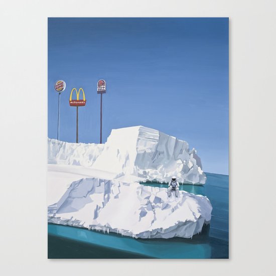 The Iceberg Canvas Print