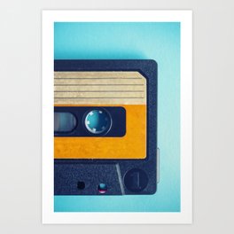 Cassettes Are Cool! III Art Print