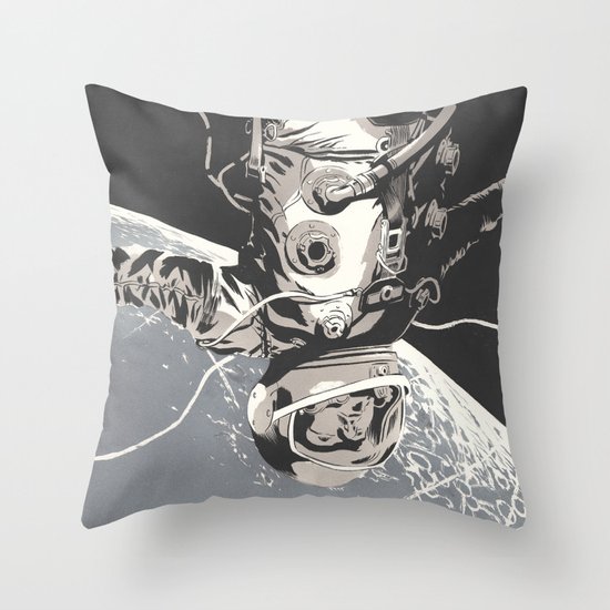 Gravity Throw Pillow