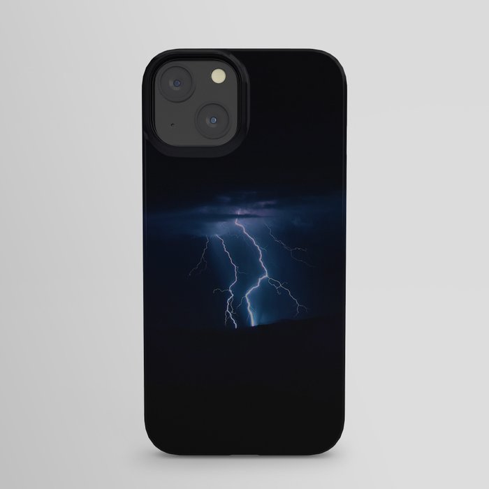 Lightning Strikes - III iPhone Case