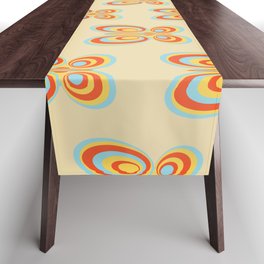 Vintage butterfly pattern Table Runner
