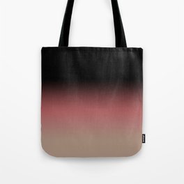 Ombre Black, Dusty Cedar, and Warm Taupe FALL 2016 PANTONE COLORS Tote Bag