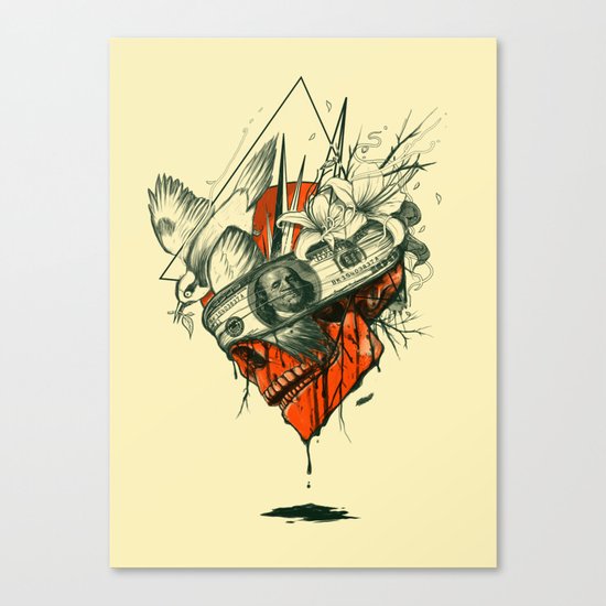 Blind Canvas Print