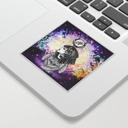 Goddess Isis and the Reigning Light Sticker