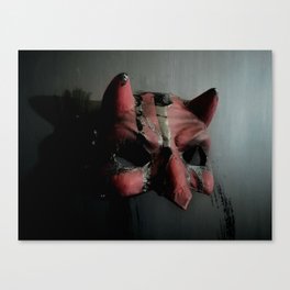 Burned Disguise Canvas Print