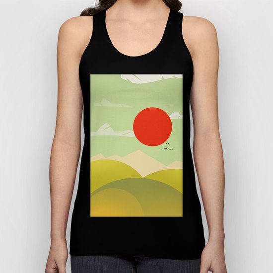 Countryside beauty Unisex Tank Top
