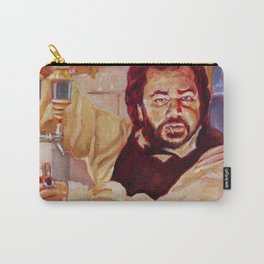 Jackie Pours a Pint Carry-All Pouch | Vampire, Fanart, Television, Oil, Lazlo, Mattberry, Fun, Portrait, Painting, Tv 