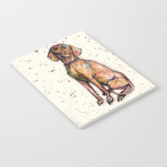 Hungarian Vizsla Dog Notebook