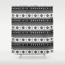 Ugly Sweater Society6 Shower Curtain