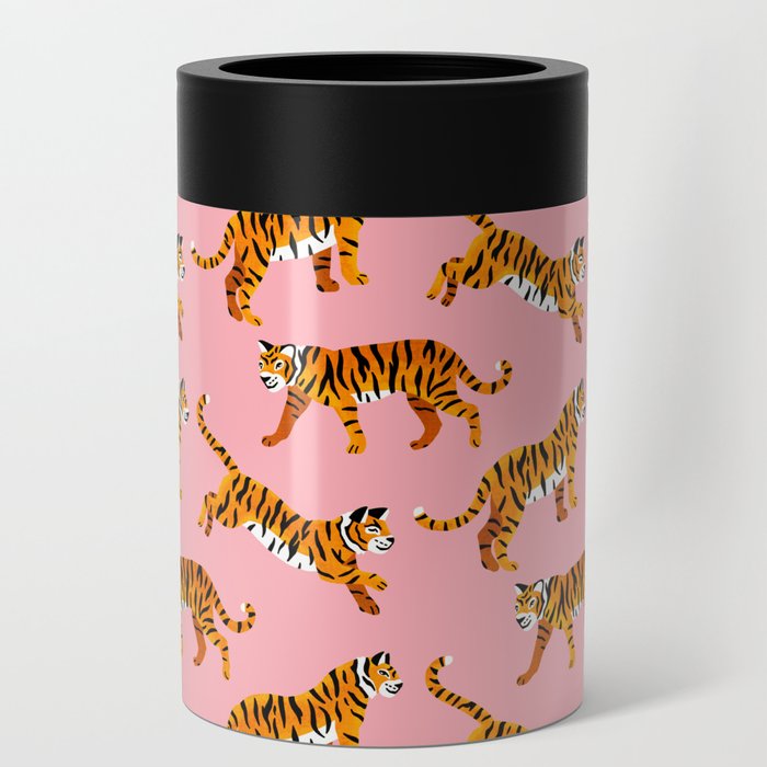 Bengal Tigers - Peachy Pink Can Cooler