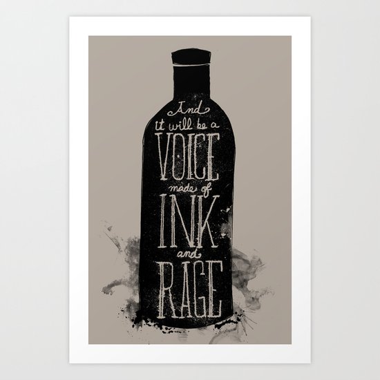 Rum Diary Art Print