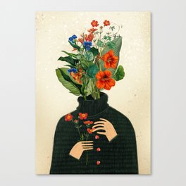 Flower power Canvas Print