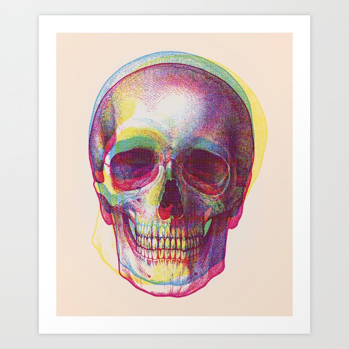 acid calavera Kunstdrucke acid calavera Kunstdrucke