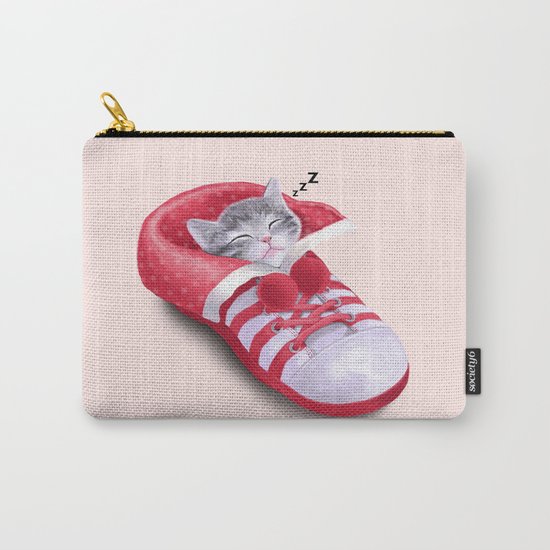 Cat in the Shoe Carry-All Pouch