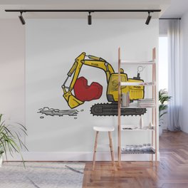 Heart Digger Wall Mural