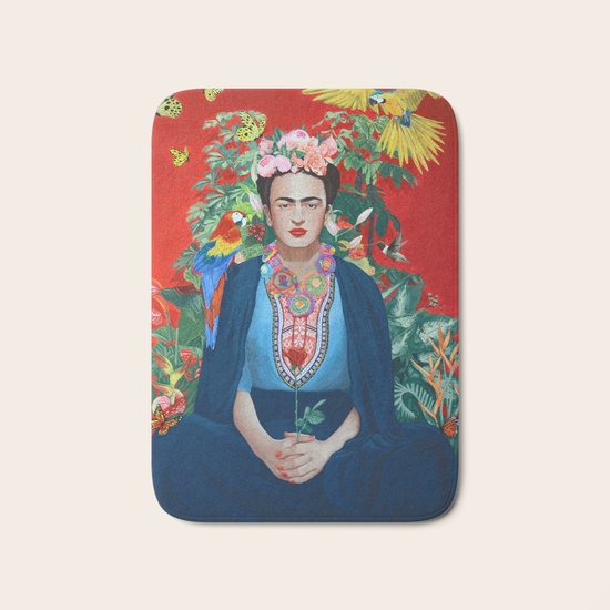 Frida Kahlo Bath Mat