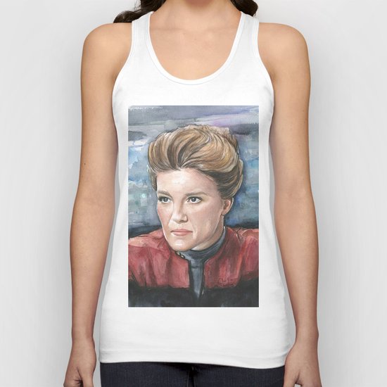 Captain Kathryn Janeway Unisex Tank Top