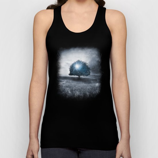 Energy from the blue tree Unisex Tank Top