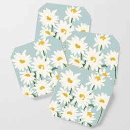 Flower Market - Oxeye daisies Coaster
