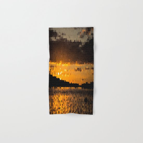 Autumn Sunset Hand & Bath Towel