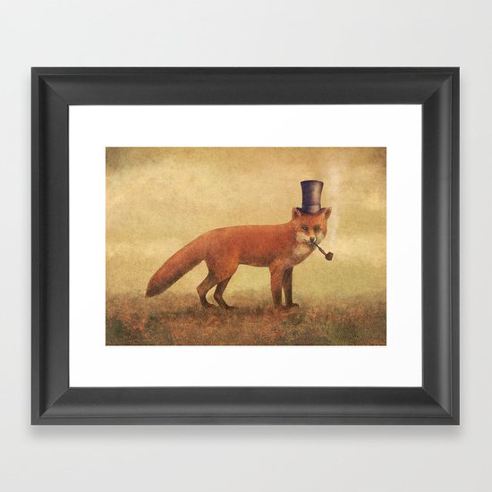 Crazy Like a Fox Framed Art Print