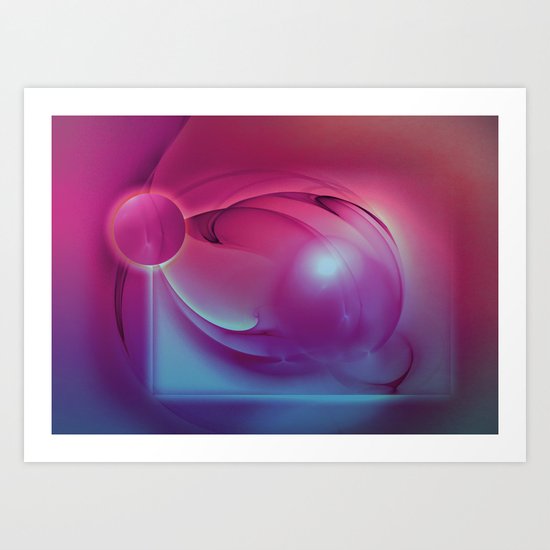 Soft Drop Art Print