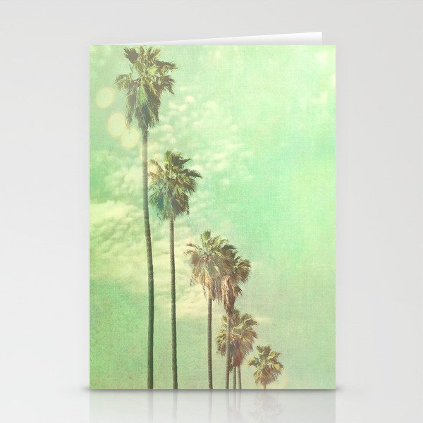 Palm tree photo. Los Angeles. La La Land  Stationery Cards