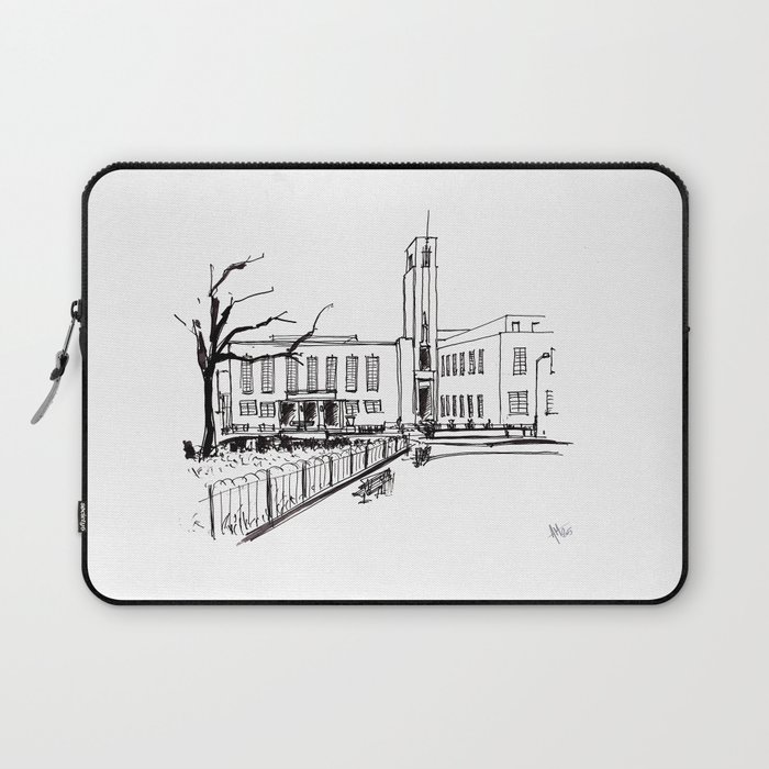 hornsey town hall, crouch end Laptop Sleeve