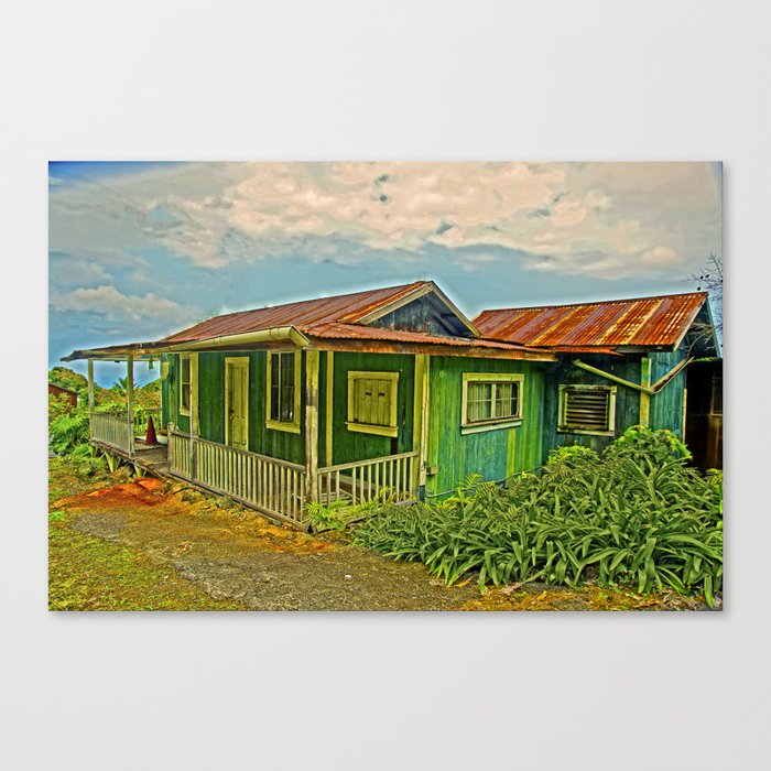 1920 Home--closed up now Canvas Print