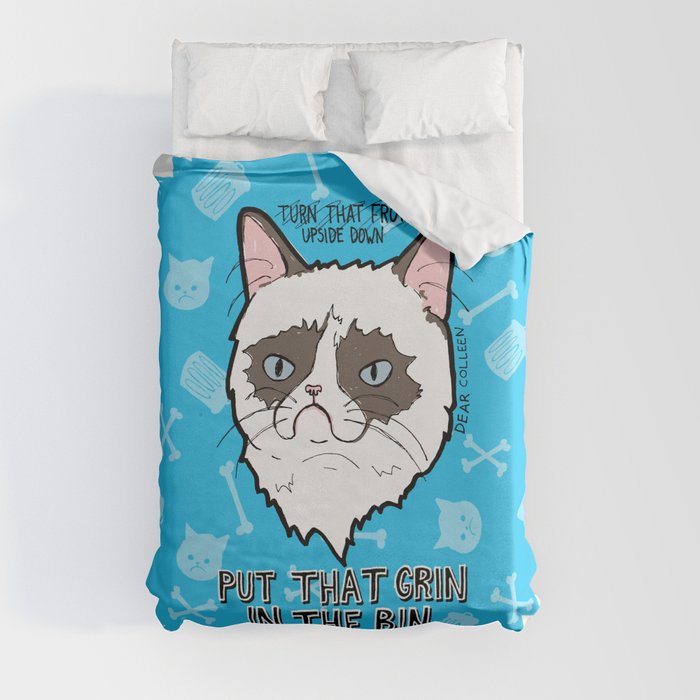 Grumpy Cat Duvet Cover