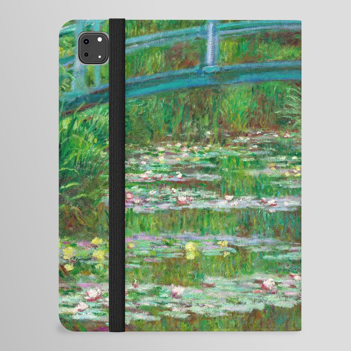 Japanese Footbridge, 1899 by Claude Monet iPad Folio Case