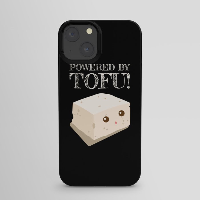 Powered By Tofu Meatless Vegan iPhone Case