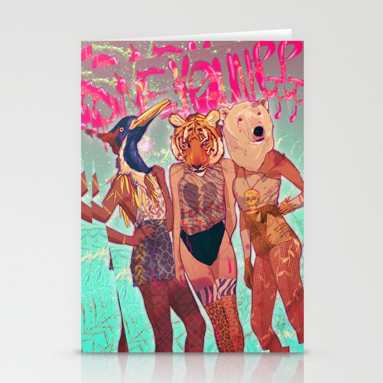 Die Young Stationery Cards