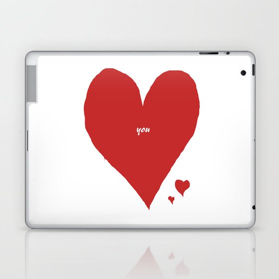 Love You Laptop & iPad Skin