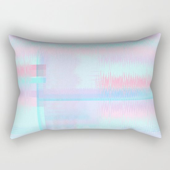 Distorted signal 04 Rectangular Pillow