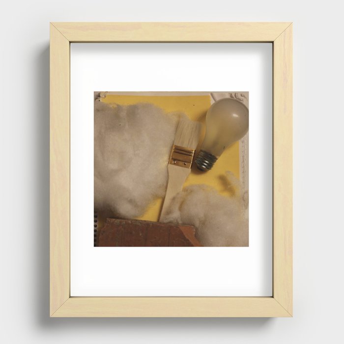 Spontaneous Generation Recessed Framed Print