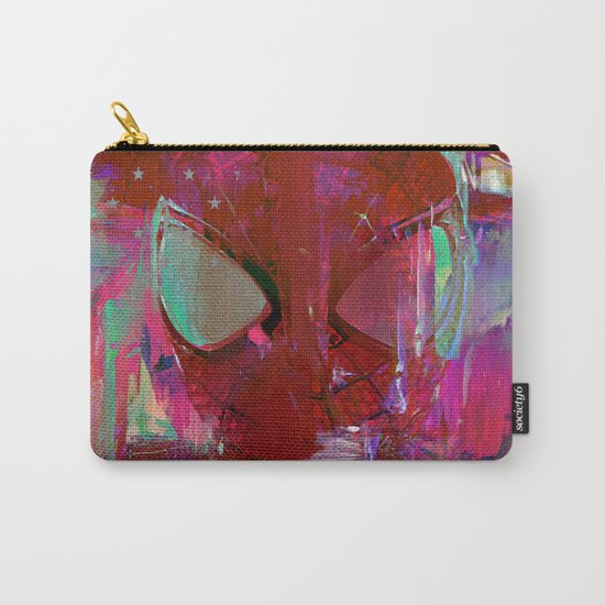 Spider Abstract Man Carry-All Pouch