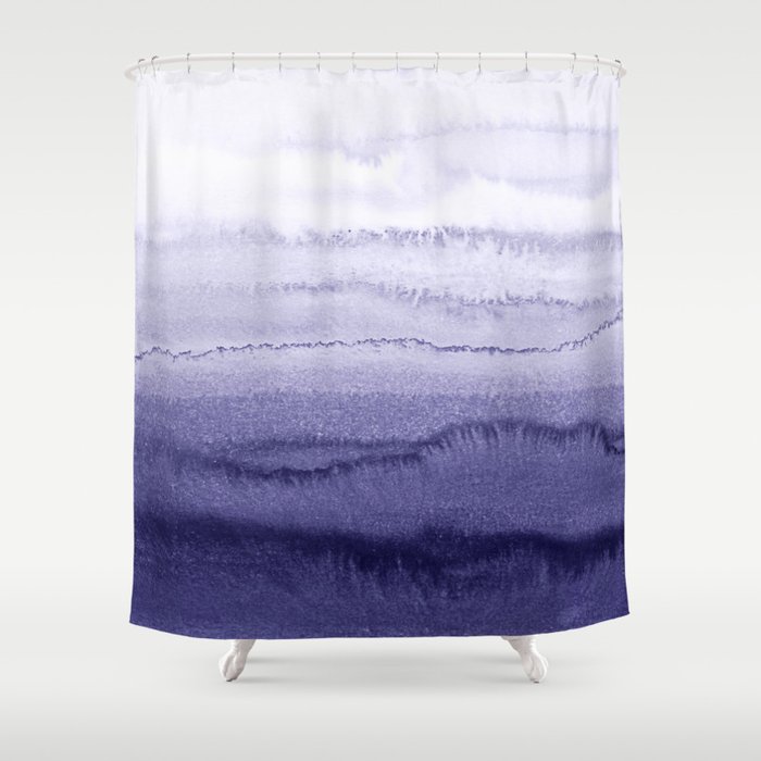 WITHIN THE TIDES ICELAND LUPINS by Monika Strigel Shower Curtain