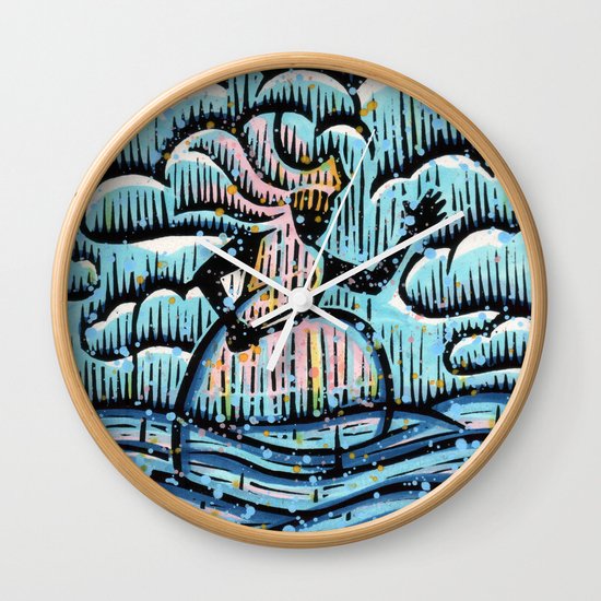 Orixás - Ewá Wall Clock